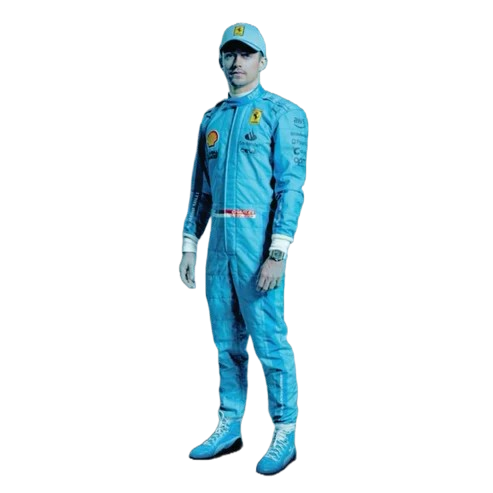 Charles Leclerc 2024 F1 Miami GP Race suit Scuderia Ferrari