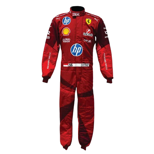 Charles Leclerc 2025 Ferrari HP Las Vegas f1 race suit
