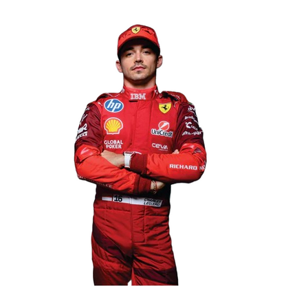 Charles Leclerc 2025 Ferrari HP Las Vegas f1 race suit