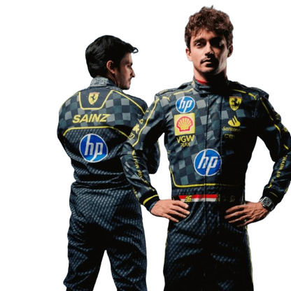 Scuderia Ferrari HP Charles Leclrec Italian Grand Prix 2024 Race suit