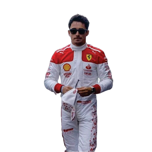 Charles Leclerc 2023 Monaco GP Formula 1 Scuderia Ferrari Replica Race Suit
