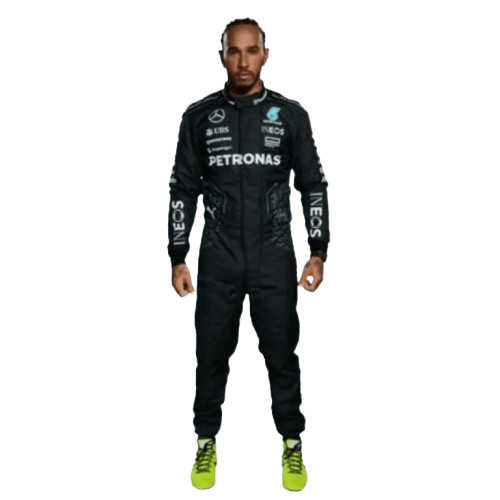 Lewis Hamilton 2024 Mercedes AMG F1 Racing Suit