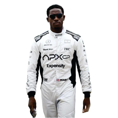 Damson Idris 2025 APX GP F1 Movie Racing Suit