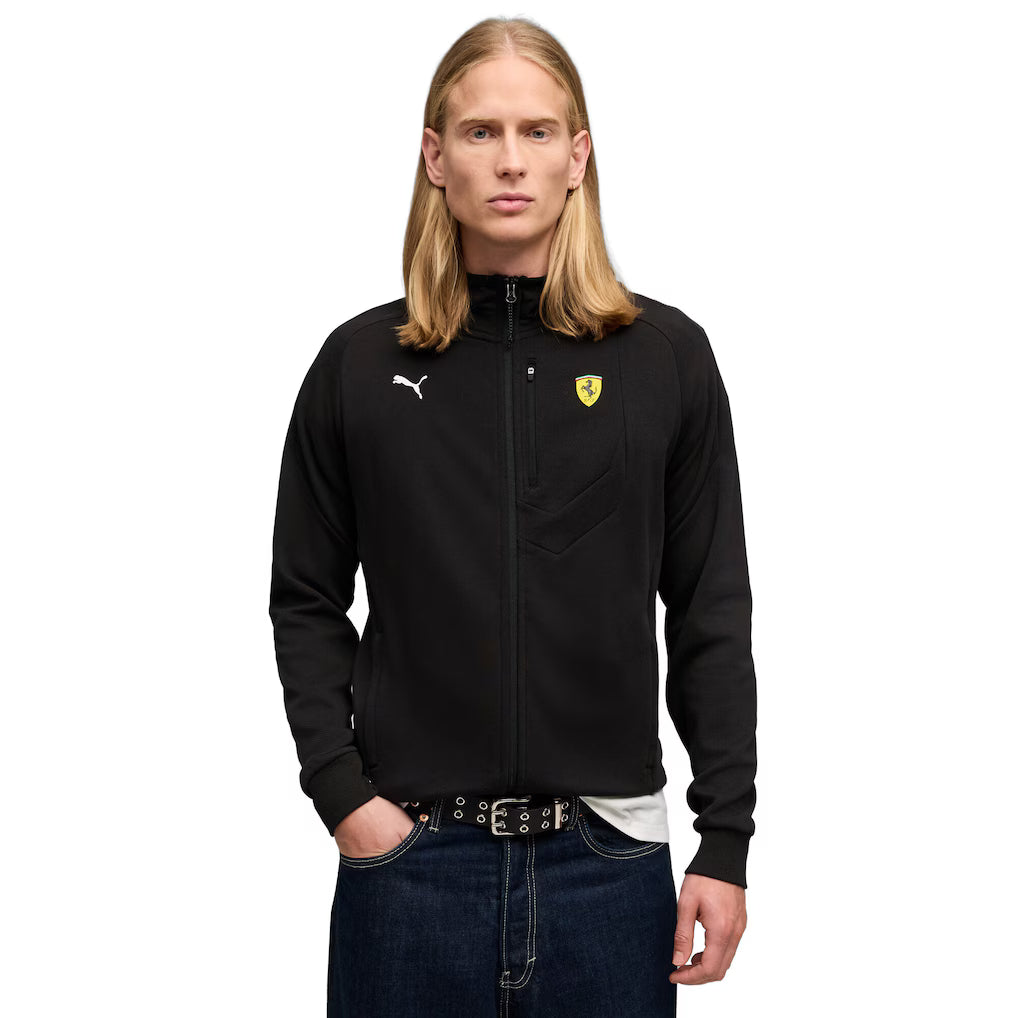Ferrari HDD Sweat Jacket by Puma - Black