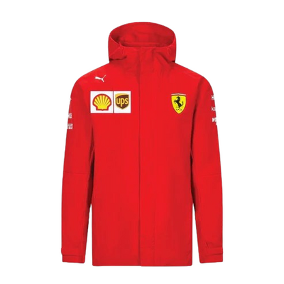 Ferrari F1 Mens Rain Jacket