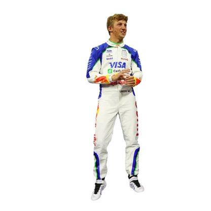 Liam Lawson 2026 Visa Cash App F1 Racing Suit