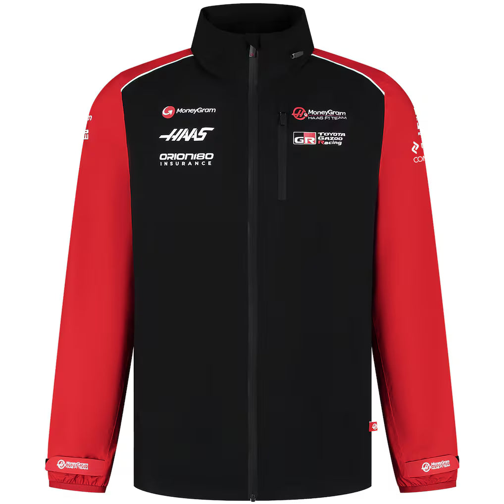 Haas F1 Moneygram 2025 Team Lightweight Raincoat
