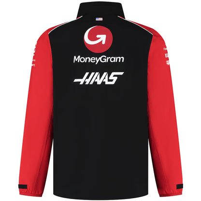 Haas F1 Moneygram 2025 Team Lightweight Raincoat