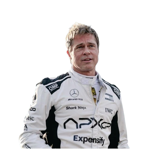 Brad Pitt 2025 APX GP Hayes F1 Movie Racing Suit