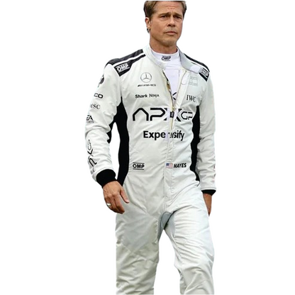 Brad Pitt 2025 APX GP Hayes F1 Movie Racing Suit