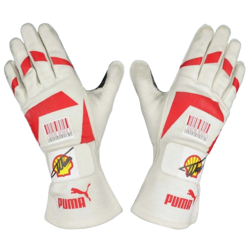 2010 Fernando Alonso Race Japanese GP Scuderia Ferrari F1 Gloves