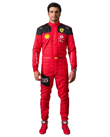 2023 Carlos Sainz Ferrari F1 Race Suit REPLICA