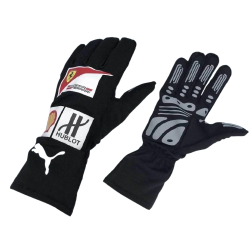 2017 Sebastian Vettel Ferrari F1 Race gloves
