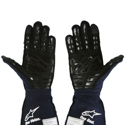 2020 Fernando Alonso Indy 500 Arrow McLaren SP Alpinestars Gloves