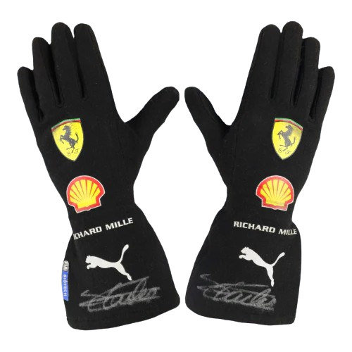 2022 Charles Leclerc Race Scuderia Ferrari F1 Gloves