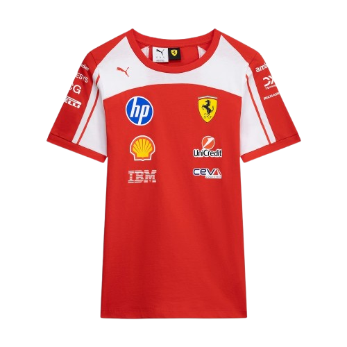 Scuderia Ferrari 2026 Team T-Shirt - Womens