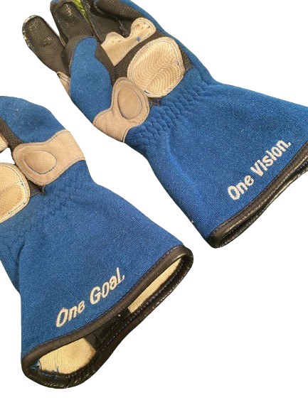 Fernando Alonso 2005 Renault Championship winning Race Gloves