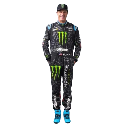 Ken Block 2022 Monster Energy Printed Race Suit