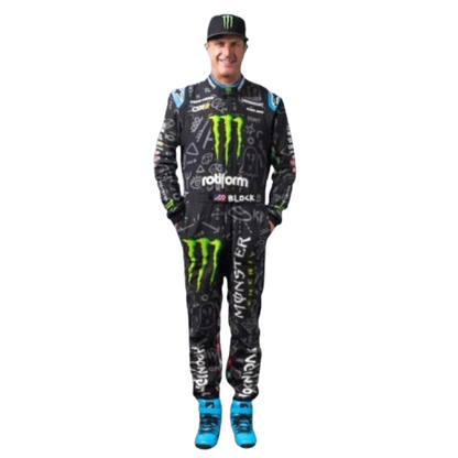 Ken Block 2022 Monster Energy Printed Race Suit