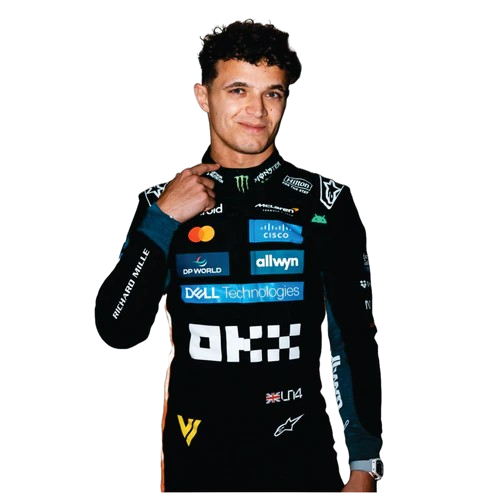 Lando Norris 2025 British Grand Prix McLaren F1 Racing Suit