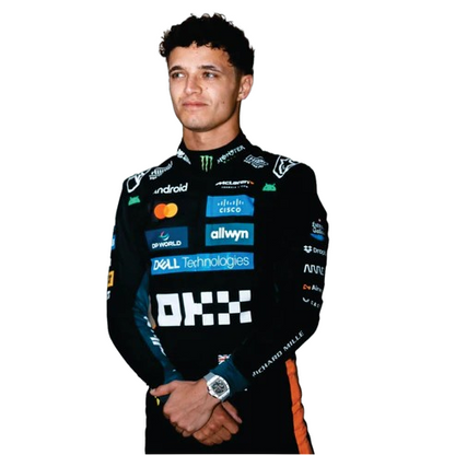 Lando Norris 2025 British Grand Prix McLaren F1 Racing Suit