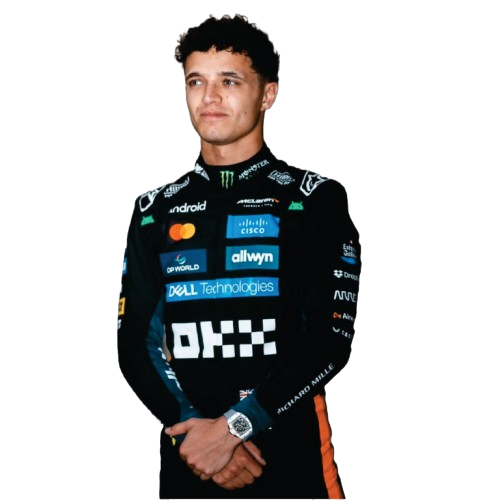 Lando Norris 2025 British Grand Prix McLaren F1 Racing Suit