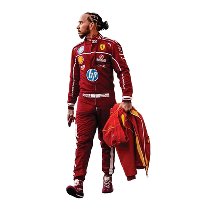Lewis Hamilton 2025 Ferrari F1 Replica Race Suit