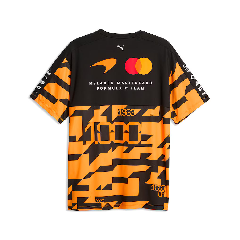McLaren 1000th Race Replica T-Shirt - Unisex