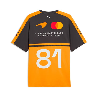 McLaren 2026 Team Oscar Piastri Driver Set Up T-Shirt - Papaya