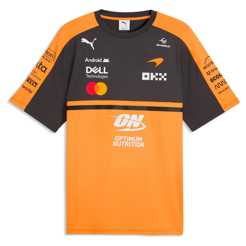 McLaren 2026 Team Set Up T-Shirt - Papaya