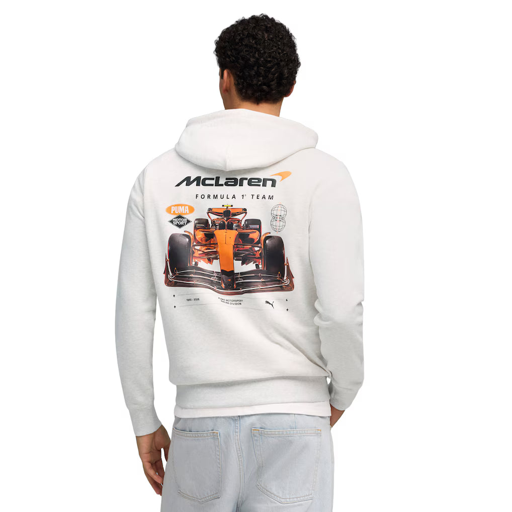 McLaren Puma Graphic Hoodie - White - Unisex