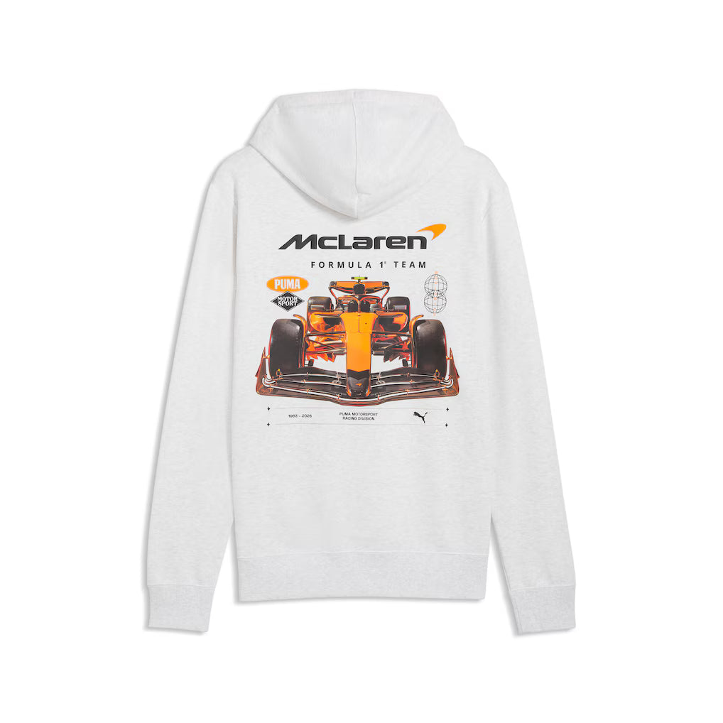 McLaren Puma Graphic Hoodie - White - Unisex