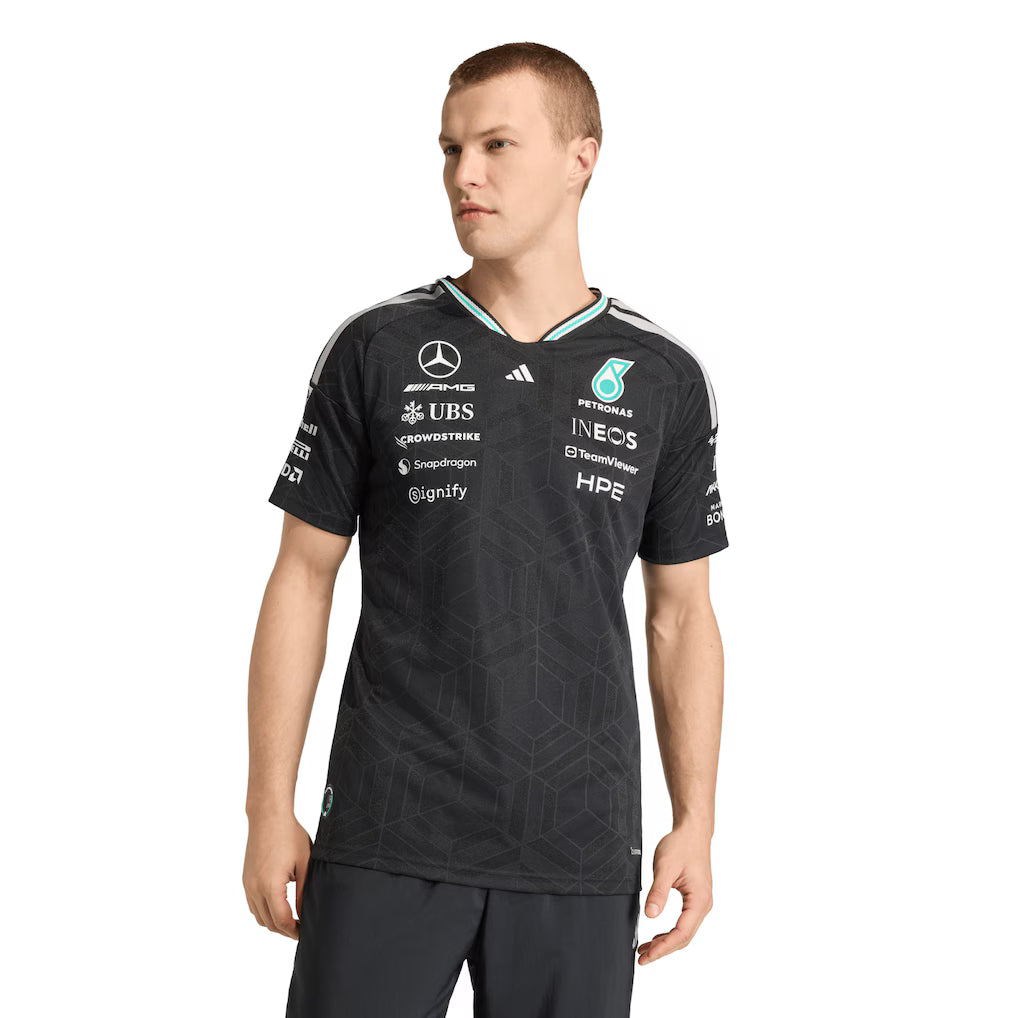 Mercedes AMG Petronas adidas Authentic Team Driver T-Shirt - Black (Copy)