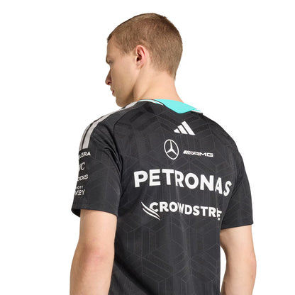 Mercedes AMG Petronas adidas Authentic Team Driver T-Shirt - Black (Copy)