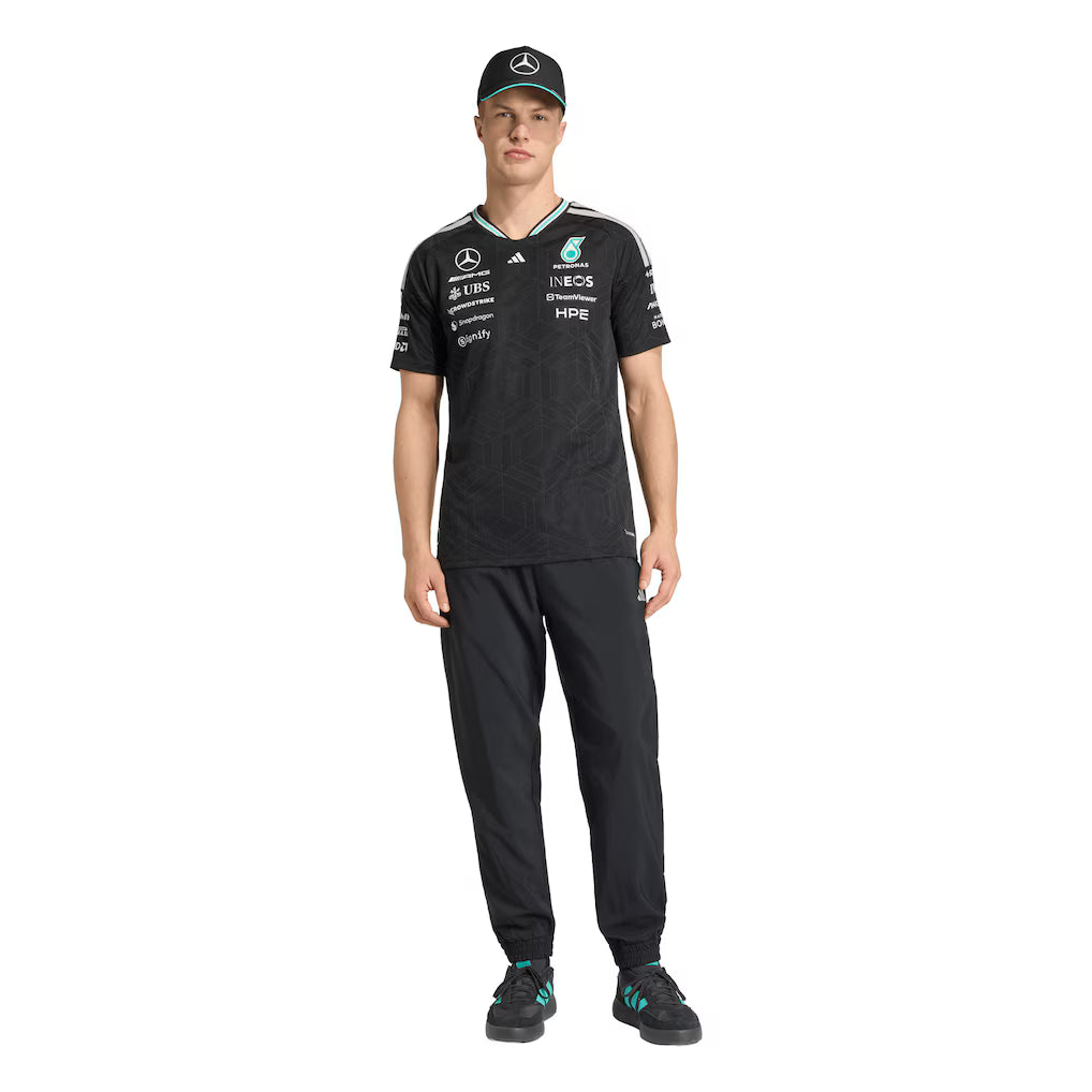 Mercedes AMG Petronas adidas Authentic Team Driver T-Shirt - Black (Copy)