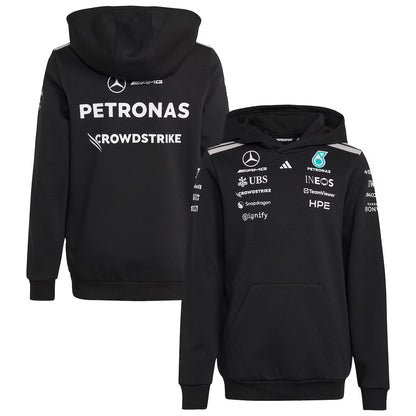 Mercedes AMG Petronas adidas F1 2026 Team Hoodie - Black