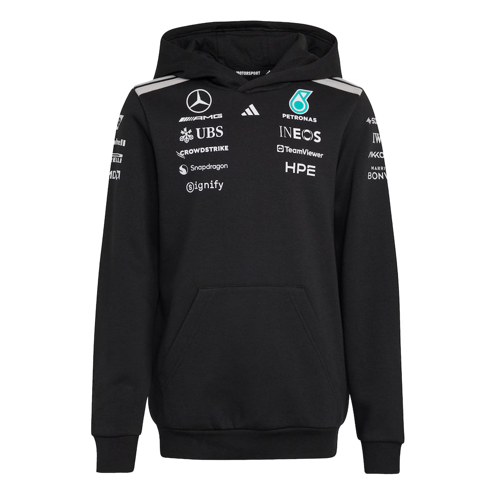Mercedes AMG Petronas adidas F1 2026 Team Hoodie - Black