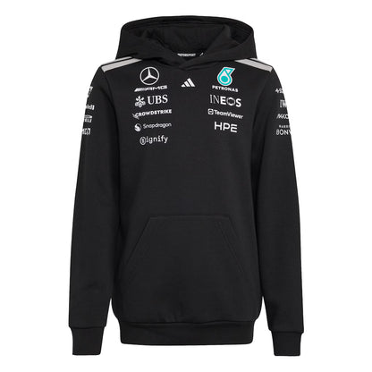 Mercedes AMG Petronas adidas F1 2026 Team Hoodie - Black