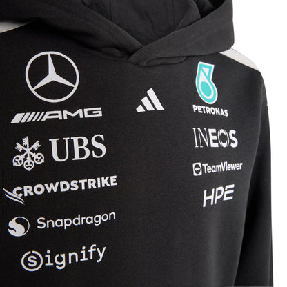 Mercedes AMG Petronas adidas F1 2026 Team Hoodie - Black