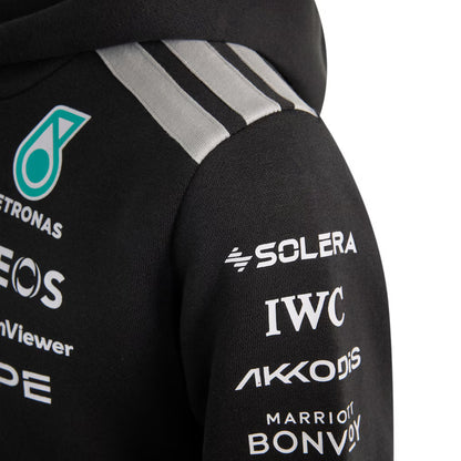 Mercedes AMG Petronas adidas F1 2026 Team Hoodie - Black