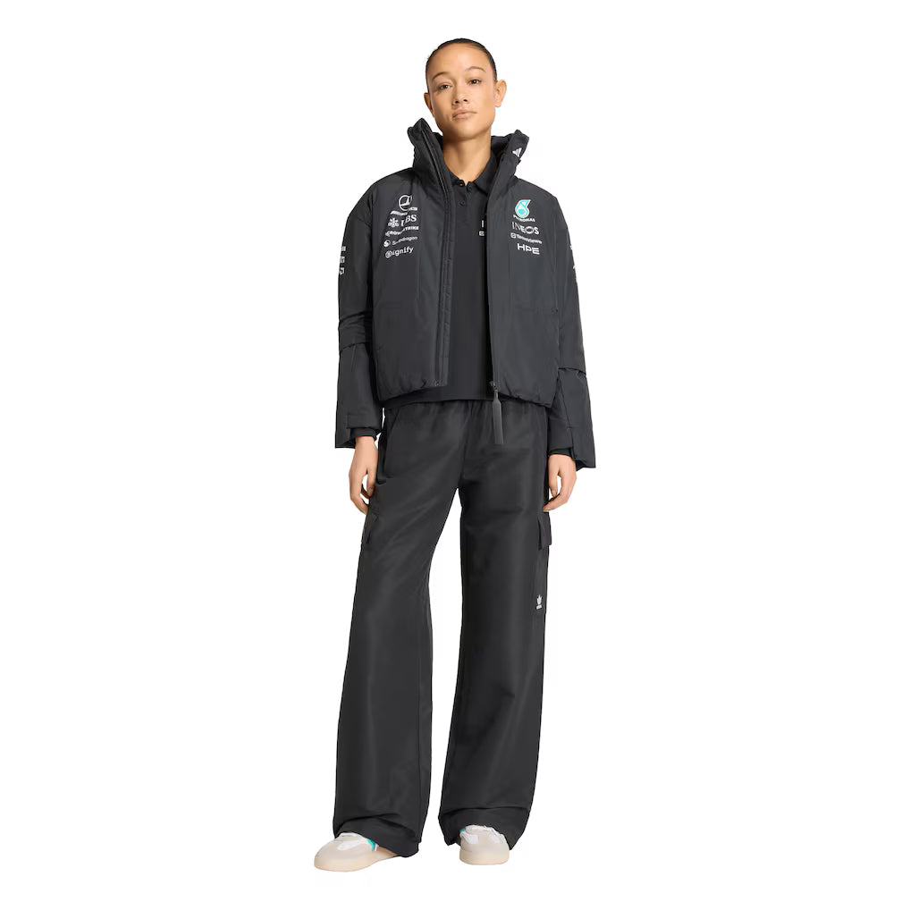 Mercedes AMG Petronas adidas F1 Team Crop Jacket - Black - Womens