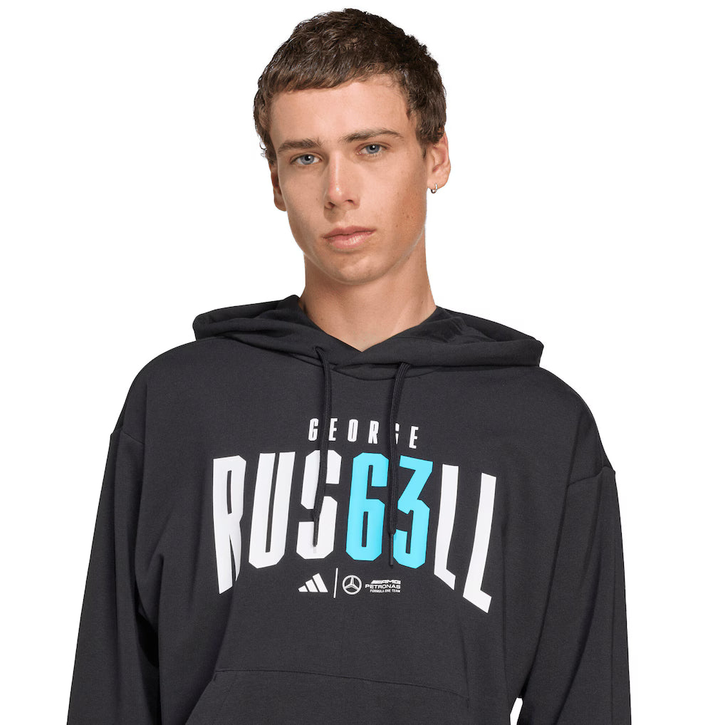 Mercedes AMG Petronas F1 George Russell Hoodie - Black