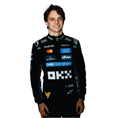 Oscar Piastri 2025 British Grand Prix McLaren F1 Racing Suit
