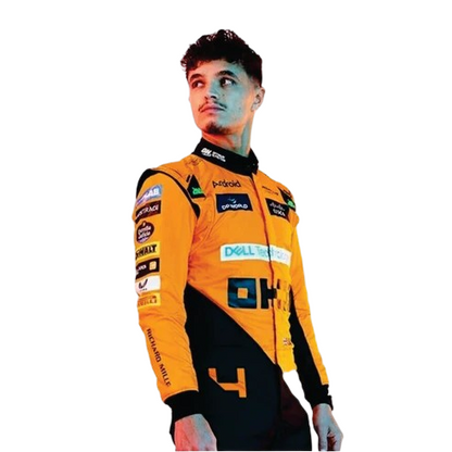 Lando Norris 2024 Mclaren f1 suit