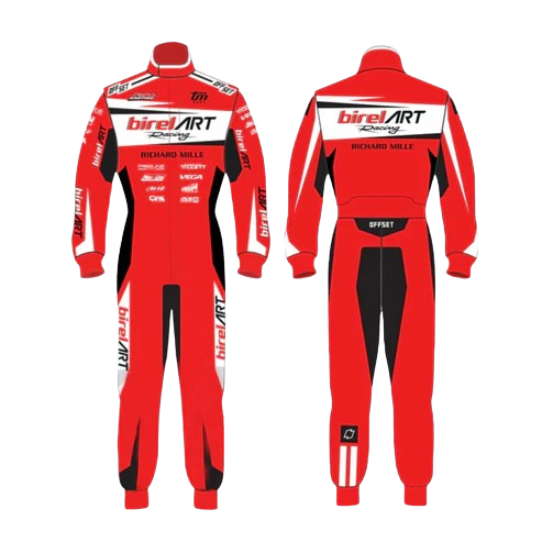 New 2023 Birel ART Go Kart Overall Replica F1 Racing Suit Printed