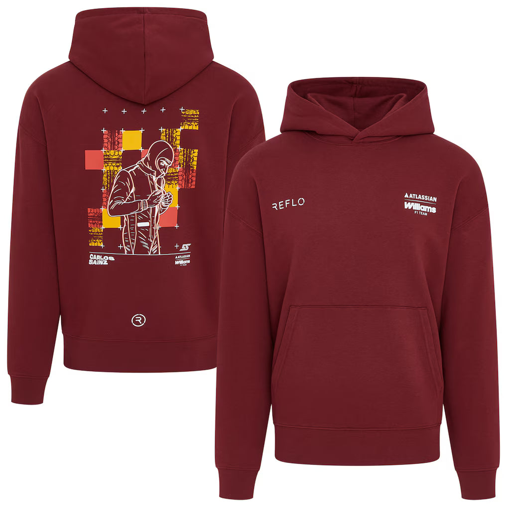 Rokit Williams Racing X Reflo Carlos Sainz Graphic Hoodie - Unisex