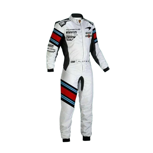 Martini 2021 F1 Kart Race Suit Formula 1 Martini Race suit