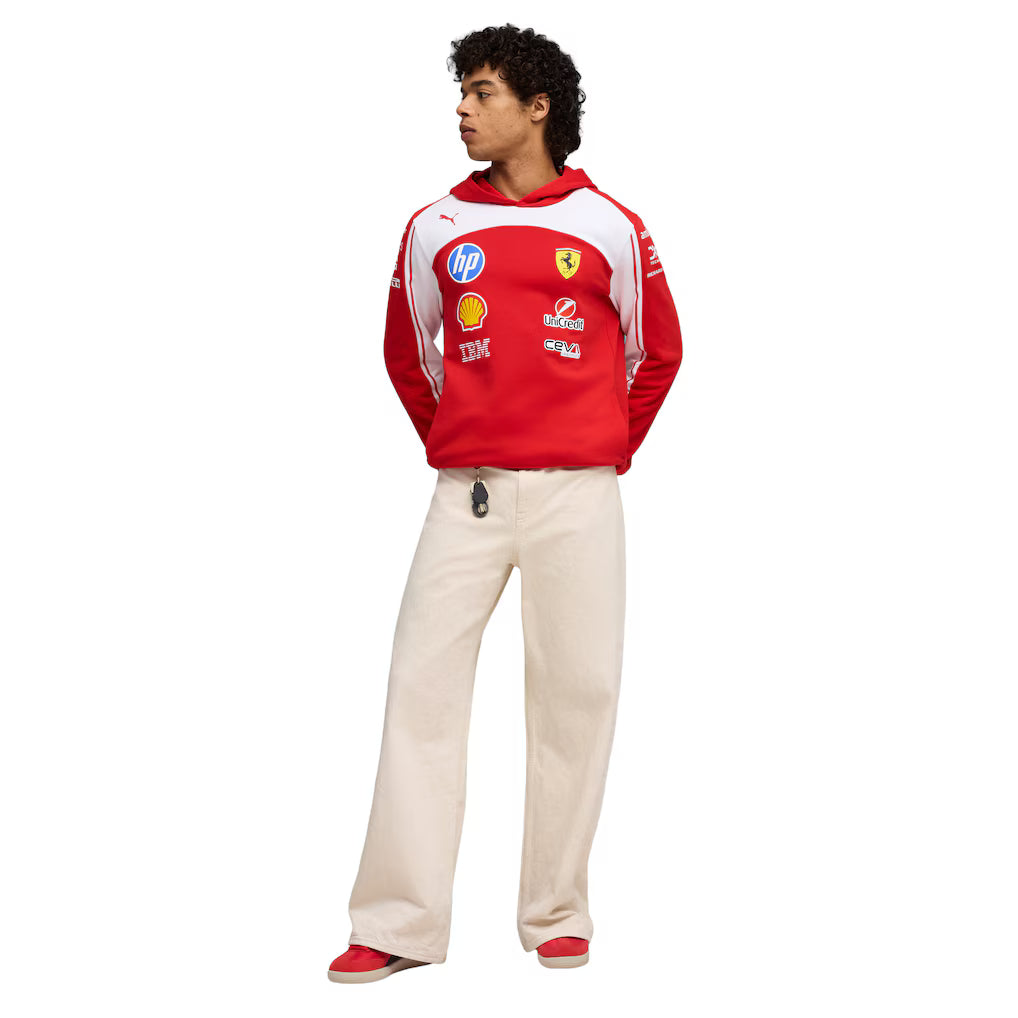 Scuderia Ferrari 2026 Team Hooded Sweat