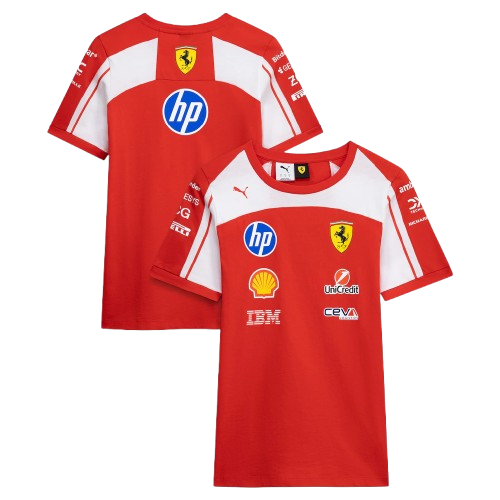 Scuderia Ferrari 2026 Team T-Shirt - Womens