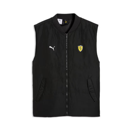 Scuderia Ferrari Scuderia Ferrari 2025 Puma Lightly Padded Gilet - Black